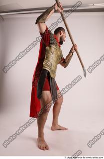 MARCUS STANDING POSE WITH SPEAR